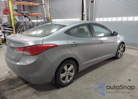 2013 Hyundai Elantra Gls из США, поврежденный, VIN KMHDH4AE8DU766810